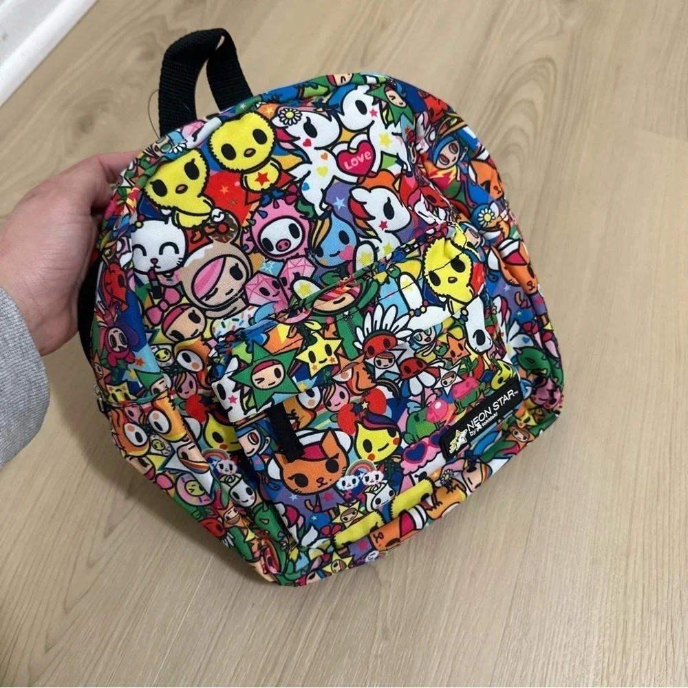 Neon Star by TokiDoki mini backpack NWT